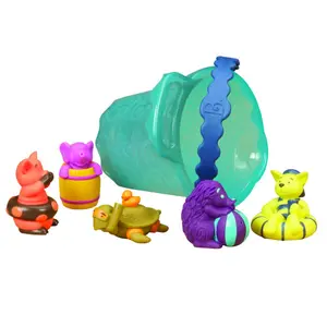 Bath toys Petit Jour Squirts In A Bucket image-2