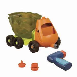 Construction games truck Petit Jour Build A-MA-Jigs Dumps Truck image-1