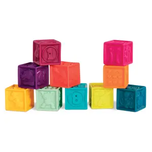 Pack of 10 acidic stacking blocks Petit Jour One Two Squeeze image-1