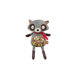 Raccoon plush talking Petit Jour Happy Yappies Rascal image-0
