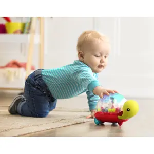 Tortue to push luminous Petit Jour Walk-N-Pop image-4