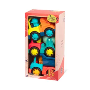 Mini camião de construção com figuras Petit Jour Happy Cruisers (x3) image-5