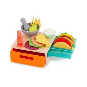 Spel för tidig inlärning - Set à tacos Mini Chef Petit Jour Set À Tacos Mini Chef