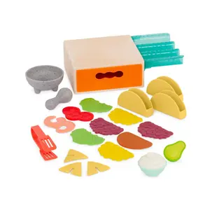 Spel för tidig inlärning - Set à tacos Mini Chef Petit Jour Set À Tacos Mini Chef image-1