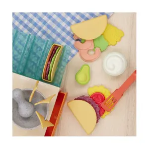 Spel för tidig inlärning - Set à tacos Mini Chef Petit Jour Set À Tacos Mini Chef image-4