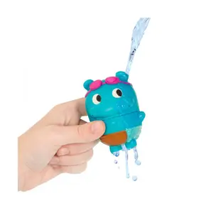 Bath toy boat with captain Petit Jour Hippo image-2