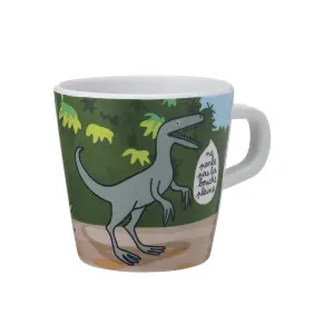 Petit tasse bébé Petit Jour Les Dinosoures Ne parle Pas La Bouche Pleine image-0