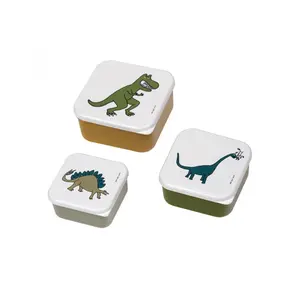 Dinosaur lunch box set Petit Jour (3x4) (x3) image-0
