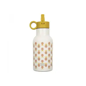 Small insulated baby bottle apple Petit Jour Émile & Ida image-0