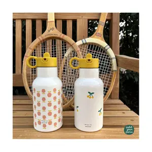 Baby Petit Jour Émile & Ida Cherry Thermos Bottle image-1