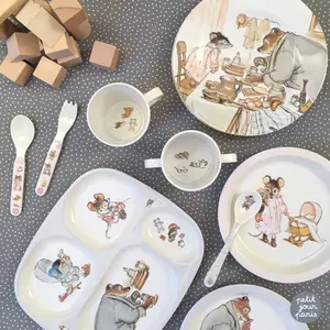 5-piece dinette Petit Jour Ernest et Célestine image-4