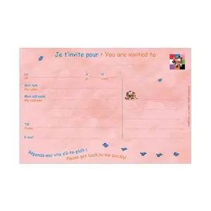 Invitation card petit jour elmer image-0