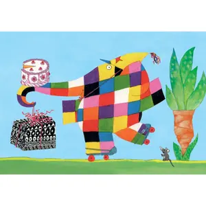 Invitation card petit jour elmer image-1