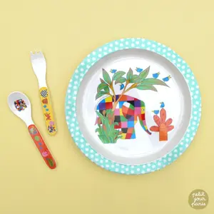Couverts enfant petit jour elmer image-0