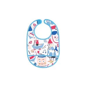 Baby bib with oilcloth Petit Jour Les Jouets De Marie image-0