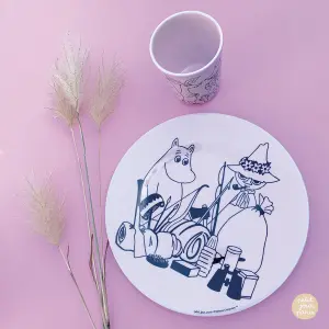 Dětský dezertní talíř petit jour moomin ''camping'' image-0