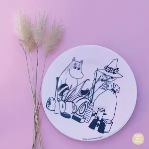 Dětský dezertní talíř petit jour moomin ''camping'' image-1