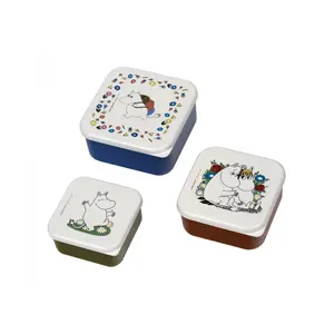 Moomin lunch box set Petit Jour (3x4) (x3) image-0