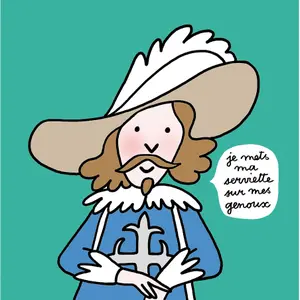 Children's paper towel petit jour princes image-0