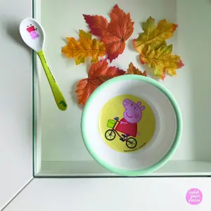 Ventosa con cucchiaio per bambini Petit Jour Peppa Pig image-1