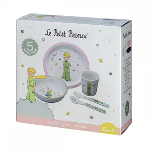 5 pieces dinner set the little Prince Petit Jour image-2