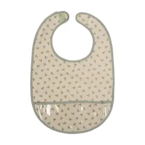 Cotton baby bib Petit Jour Les Lapins image-0