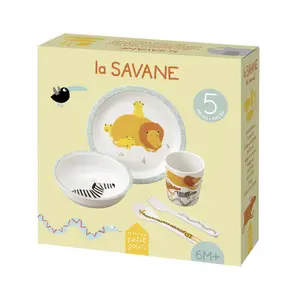 Dînette 5 pièces La Savane Petit Jour image-2