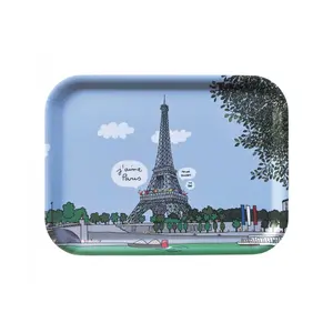 Eiffel Tower wooden tray Petit Jour image-0