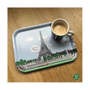 Eiffel Tower wooden tray Petit Jour image-1