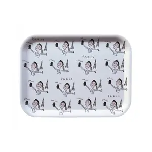 Wooden tray selfie paris Petit Jour image-0