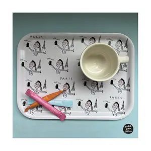 Wooden tray selfie paris Petit Jour image-1