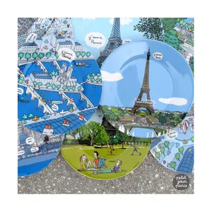 Baby Eiffel Tower dessert plate Petit Jour Seine image-5