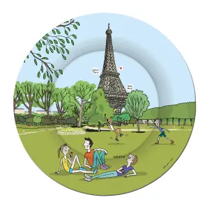 Baby-desserttallerken petit jour paris tour eiffel ''champs de mars'' image-0