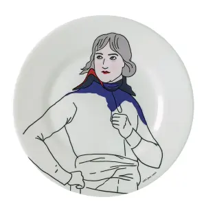 Baby dessert plate petit jour portrait de bonaparte sable image-0