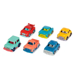 Lot of 6 mini vehicles Petit Jour Mini Riders image-1