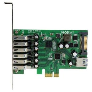 Carte contrôleur 7 ports StarTech PCI-Express USB 3.0 image-1