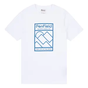 T-shirt Penfield chest mountain graphic image-0