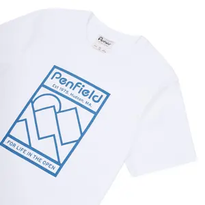 T-shirt Penfield chest mountain graphic image-5