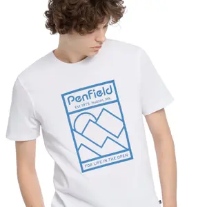 T-shirt Penfield chest mountain graphic image-4