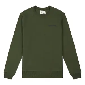pfd0029-407-sweatshirt-penfield-hudson-script-crew-vert-foret