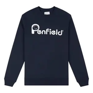 pfd0030-203-sweatshirt-penfield-bear-chest-print-bleu-marine