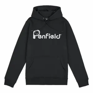 pfd0035-b91-sweat-a-capuche-penfield-bear-chest-print-gris-fonce