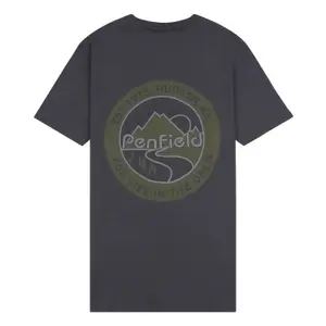 T-shirt Penfield back circular graphic image-1