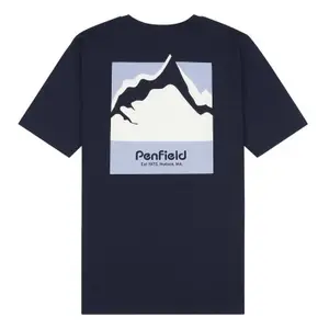 Damen-T-Shirt in Übergröße Penfield montain graphic image-1