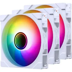 Ventilateur Boîtier PC Phanteks M25 Gen2 PWM Reverse Blade D-RGB 140 mm (x3) image-0