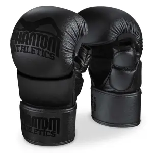 Γάντια MMA Phantom Athletics Riot Blackout image-2