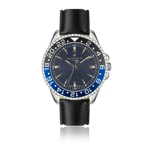 Padded watch with smooth stitching Philipp Blanc Bulle image-0