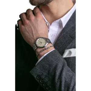 Watch with padded strap and smooth stitching Philipp Blanc Zurich image-1