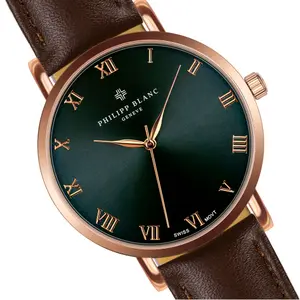 Watch with strap Philipp Blanc Bern Link image-0