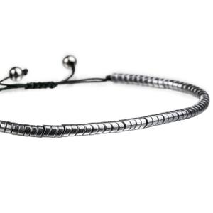 Reloj con pulsera acolchada y cosida suave Philipp Blanc Bulle image-3